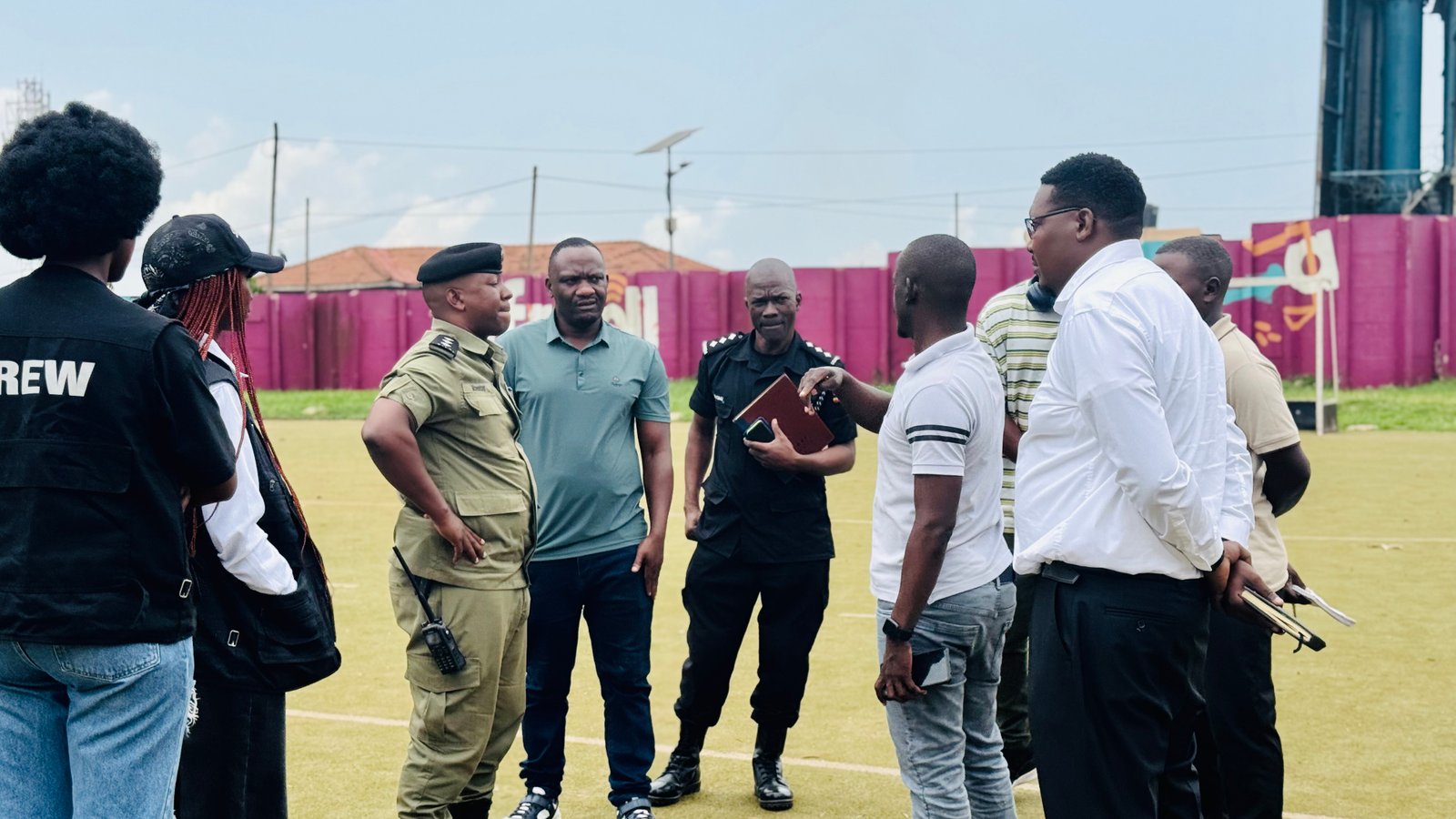 Heavy Security Deployed in Lugogo Ahead of Roast and Rhyme This Sunday